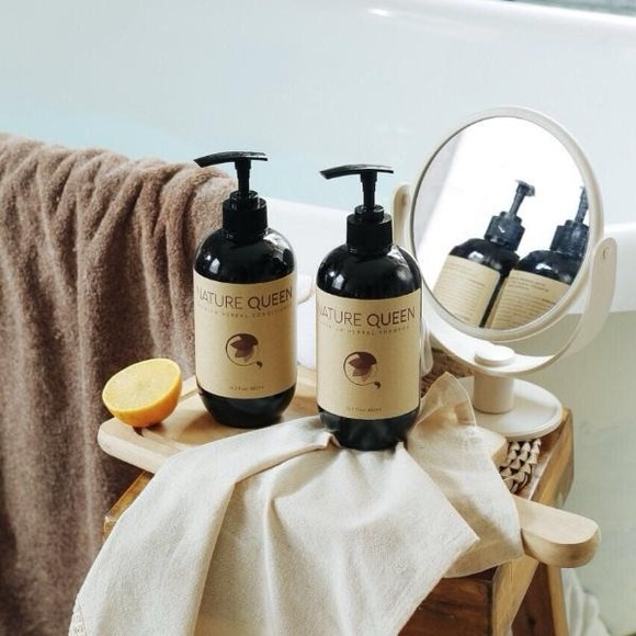 Nature Queen Growth Shampoo + Conditioner 3.38 fl oz - Picture 2 of 6